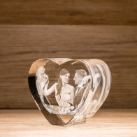 Cuore verticale Crystal FGCVL 3D