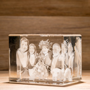 Rettangolo Crystal R130 5 soggetti 3D