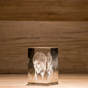 Rettangolo Crystal R80 1 soggetto 3D